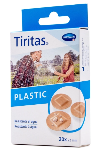 Tiritas Plastic Redondas 20 x 22 mm Tiritas Plastic Redondas 20 x 22 mm